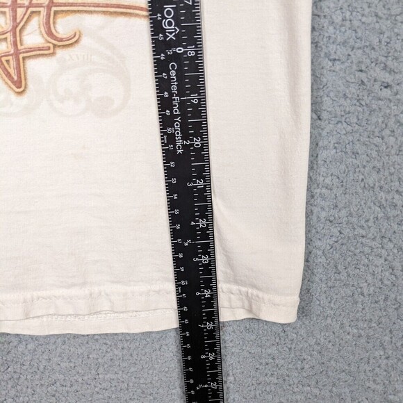 Taylor Swift Fearless Concert Tour Cream Light Yellow Womens Small 2009 Rare - Picture 5 of 8